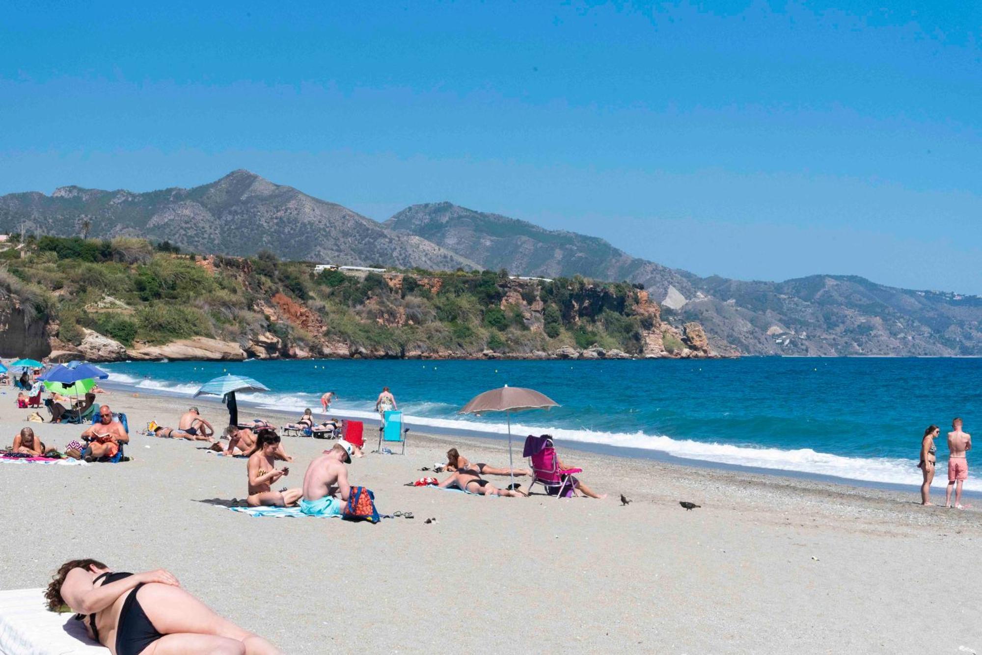 네르하 Burriana Beach 아파트 외부 사진